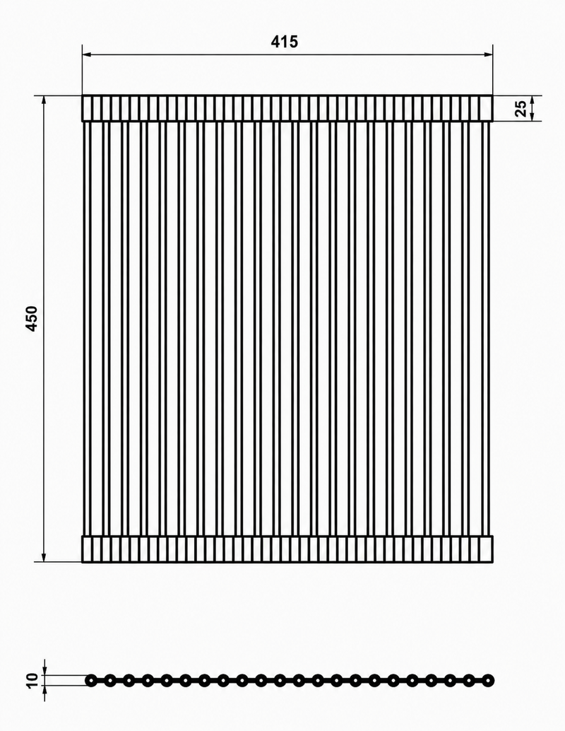 Sink Drainer Rollmat