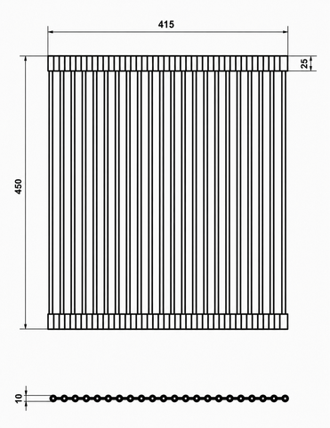 Sink Drainer Rollmat