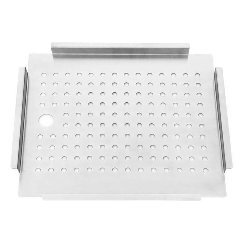 Sink Drainer Tray with Rinse Holes - Stainless Steel