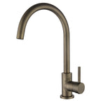 Side Lever Gooseneck Kitchen / Laundry Sink Mixer - Various Colours