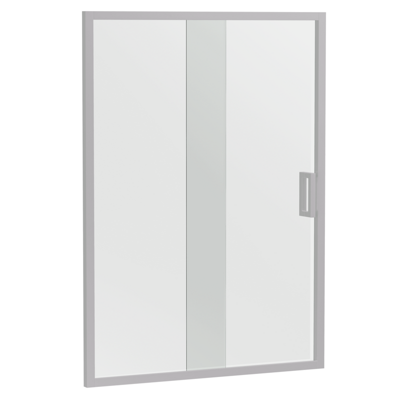 SS30 Sliding Wall to Wall Front Only Shower Screen - Various Colours & Sizes