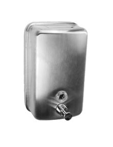 Soap Dispenser with Viewing Window - Stainless Steel