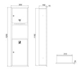 Paper Towel Dispenser with Waste Bin - Stainless Steel
