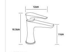 Chrome Basin Mixer (K85B)  - Stock Clearance