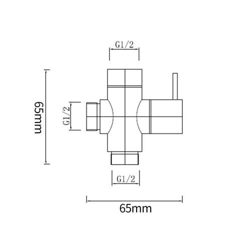 Divertor for Bidet Spray - Various Colours