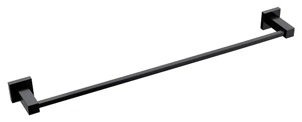 Square Single Towel Rail 600 / 750 / 900mm - Various Colours