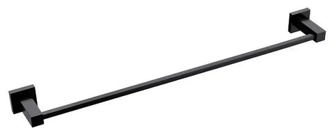 Square Single Towel Rail 600 / 750 / 900mm - Various Colours