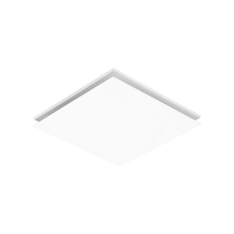 Square High Efficiency Bathroom Exhaust Fan - Various Size