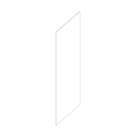 SS08-SF900 (2000mm high) Walk In Fixed Return Panel - SS08/17-R-900 (2000)