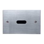 Gentec STS3500M Zero Lead Stainless Steel 304 Wall Mounted Electronic Sensor Plate w/ No Spout Infrared Sensor Mains Powered