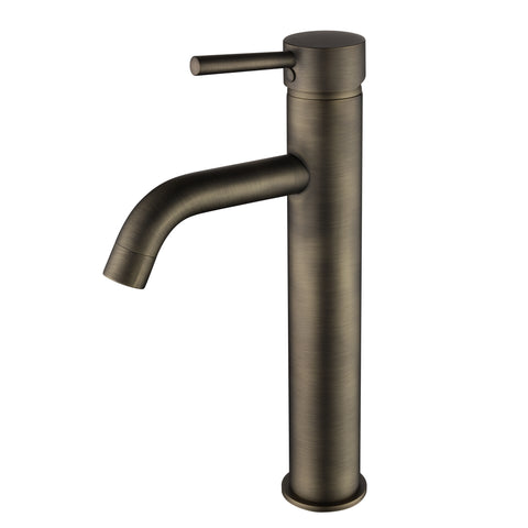 TBM02 Round Tall Basin Mixer (Curved Spout) - Various Colours