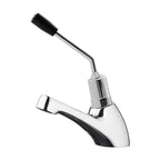 Gentec TFTLF1500AC Lead Free DZR Brass Hob Mounted Single Temperature Timed Flow Pillar Tap w/ Care Lever Handle