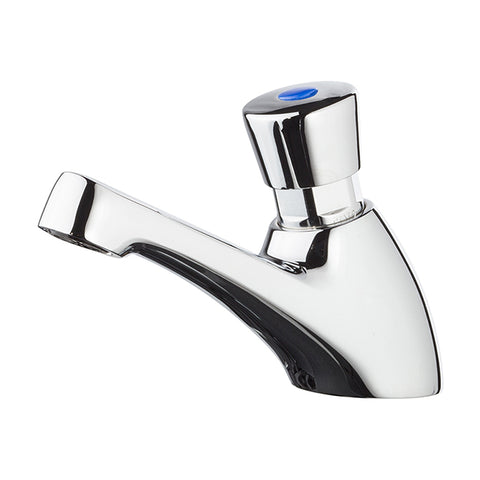 Gentec TFTLF1500 Lead Free DZR Brass Hob Mounted Single Temperature Timed Flow Pillar Tap