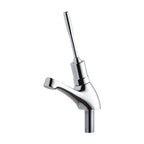 Gentec TFTLF4500 Lead Free DZR Brass Hob Mounted Single Temperature Timed Flow Pillar Tap w/ Lever Handle