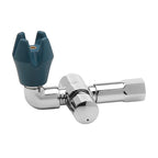 Gentec TFTLF8000 Lead Free DZR Brass Wall Mounted Right Angled Single Temperature Timed Flow Bubbler w/ Safety Bubbler Guard