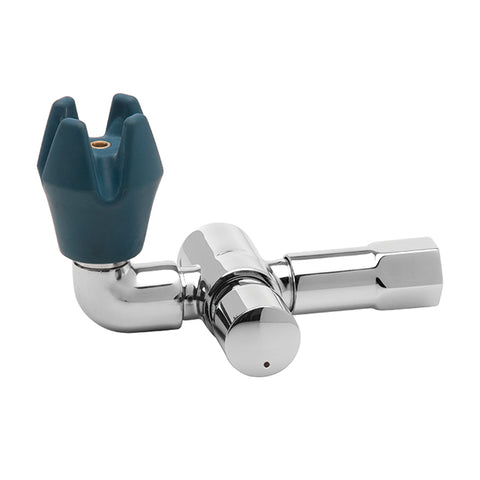 Gentec TFTLF8000 Lead Free DZR Brass Wall Mounted Right Angled Single Temperature Timed Flow Bubbler w/ Safety Bubbler Guard