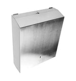 Paper Towel Dispenser with viewing window in stainless steel