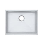 Exon Single Bowl Drop in/Undermount Kitchen / Laundry Sink  600x450mm - Stainless Steel