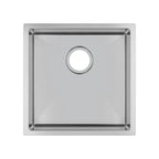 Single Bowl Drop in/Undermount Laundry Sink 450x450mm - Stainless Steel (Stock Clearance)