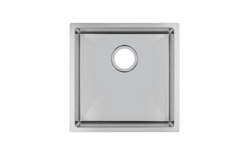 Single Bowl Drop in/Undermount Laundry Sink 450x450mm - Stainless Steel (Stock Clearance)