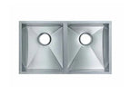 Exon Double Bowls Kitchen Sink Undermount/Top mount/Flush mount 760x450mm