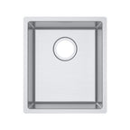 Single Bowl Drop in/Undermount Butler / Laundry Sink 380x440mm - Chrome