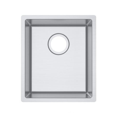 Single Bowl Drop in/Undermount Kitchen / Laundry Sink 380x440mm - Chrome