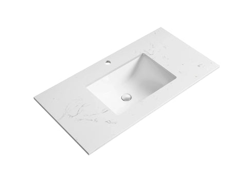 BV03 Gloss White Fingerpull Freestanding Vanity - 600 / 750 / 800 / 900 / 1000 / 1200 / 1500 / 1800mm