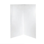 Two-Sided / Three Sided Acrylic Shower Wall Liner  - White