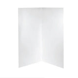 Two-Sided / Three Sided Acrylic Shower Wall Liner  - White